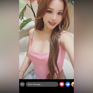 Versace Pink Zip-Up Top